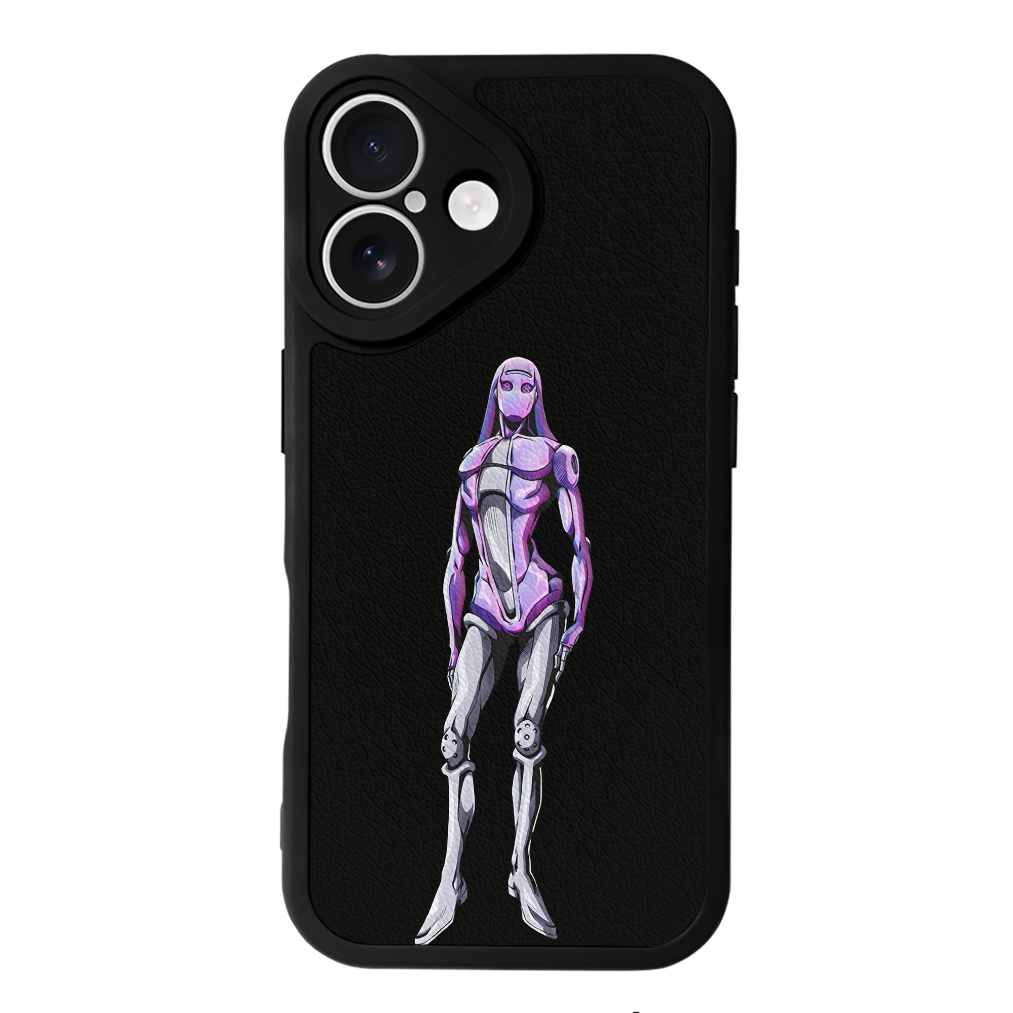 （画像用） ジョジョの奇妙な冒険 JoJo's Bizarre Adventure 【iPhone 16シリーズ対応】シリコンスマホケース（レザー調） 材質：シリコン